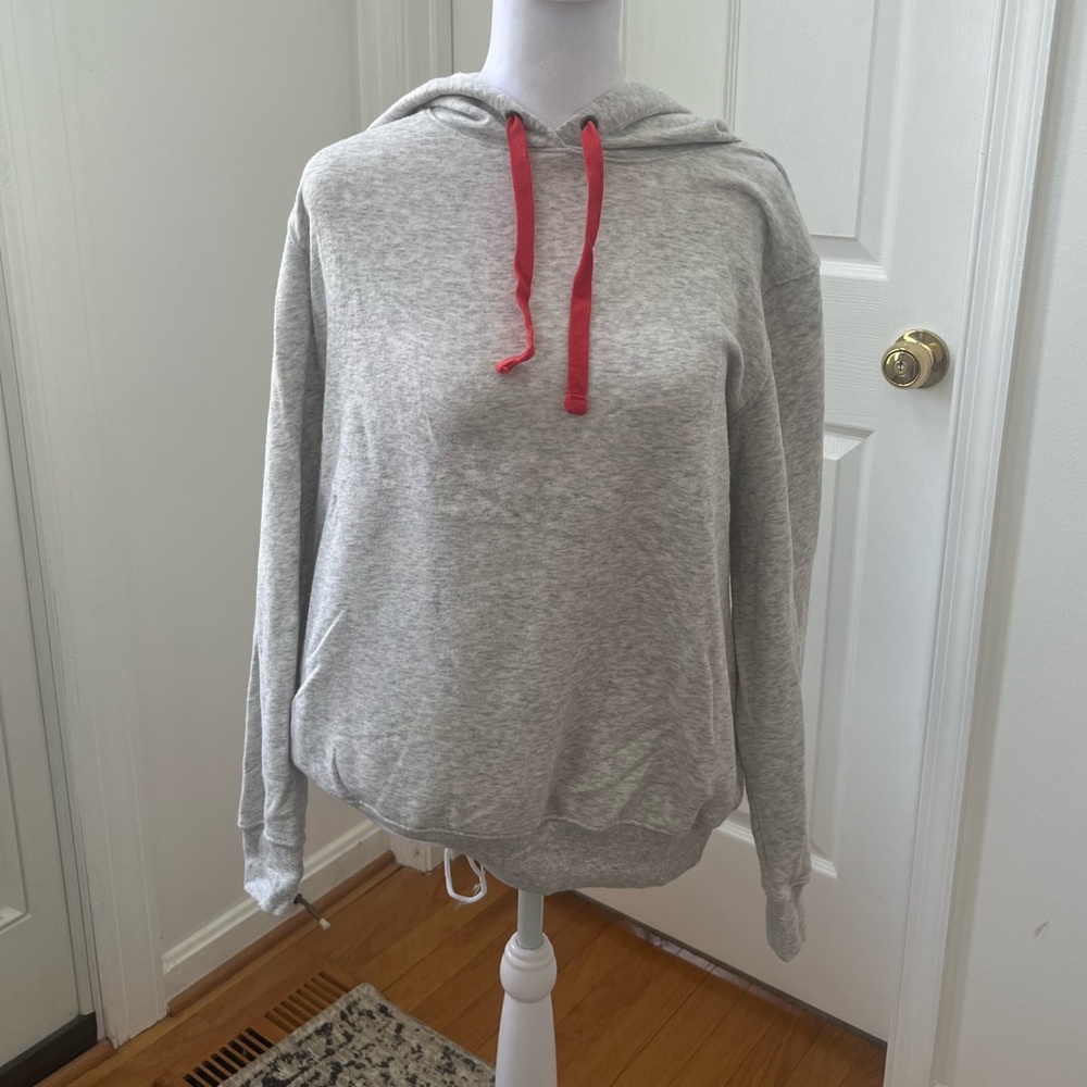 Old Navy Hoodie Sweatshirt, Gray, medium